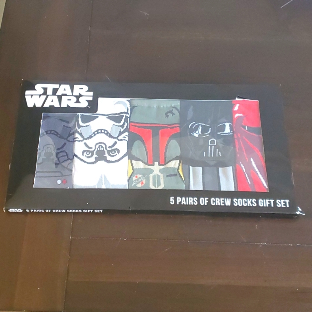 New Star Wars Adult Crew Socks Sets  (A-1)